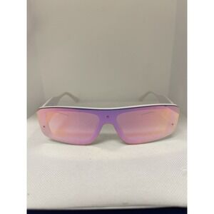 Women's Shield Sunglasses — Pink Gradient Lenses
